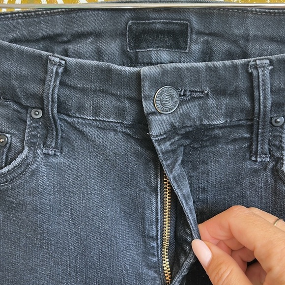 MOTHER Denim The Looker Mid-Rise Skinny Jeans in Not Guilty size 27 - Picture 8 of 16